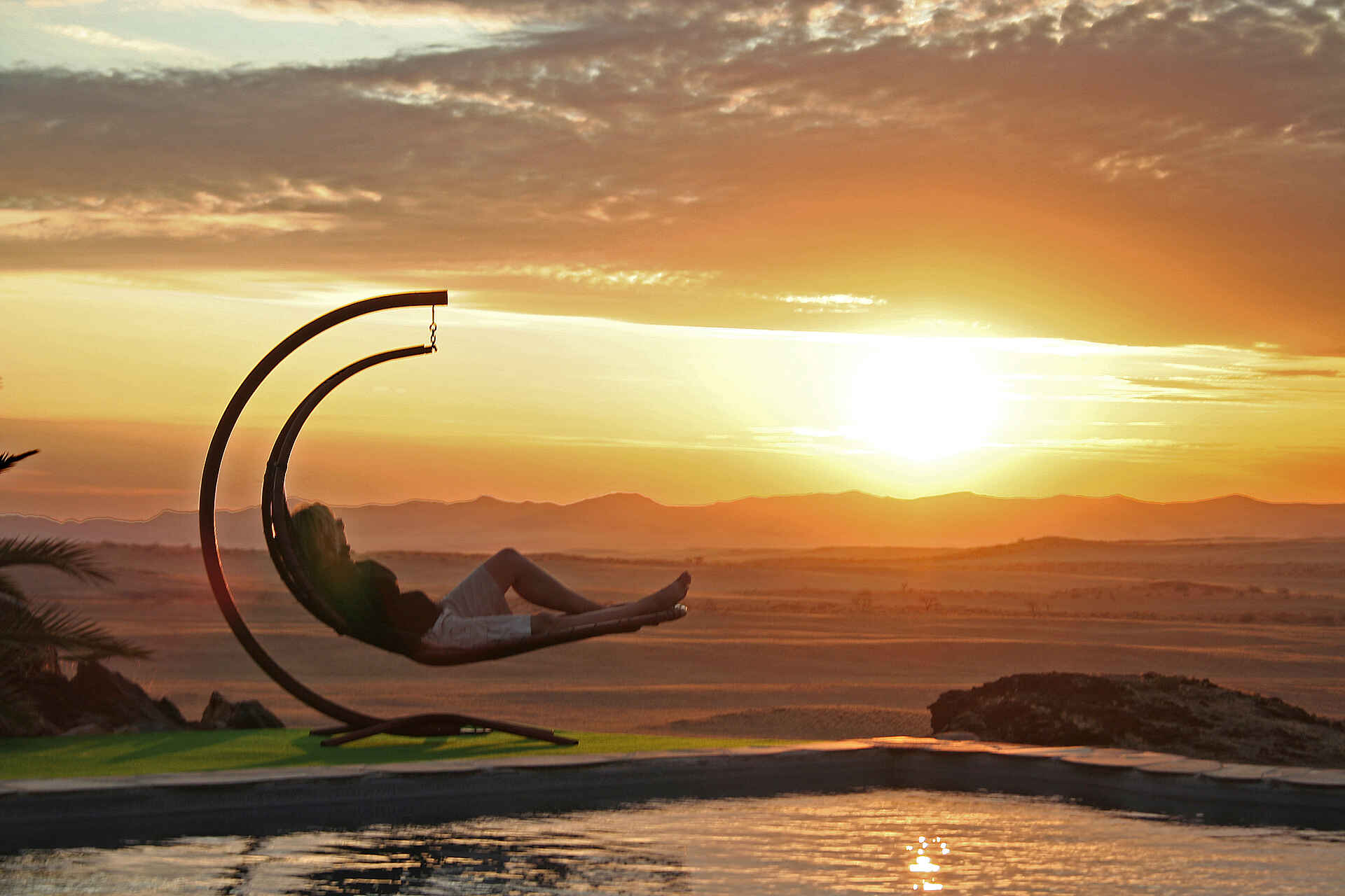 Namib-Naukluft-Nationalpark, Rostock Ritz Desert Lodge, Sesriem, Sossusvlei, Sonnenuntergang, Afrikarma, Afrikarma Safaris, Afrikarma Safaris - Wildnis. Hautnah., Afrikarma.de