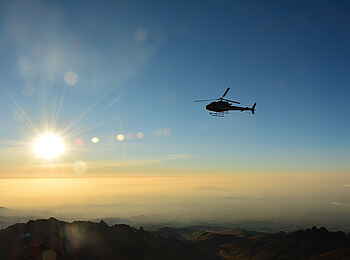 Sirikoi: Helikopterflug