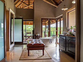Siviti Timbavati Plains Lodge: Das Badezimmer der Villa Siviti Timbavati Plains Lodge: Das Badezimmer der Villa