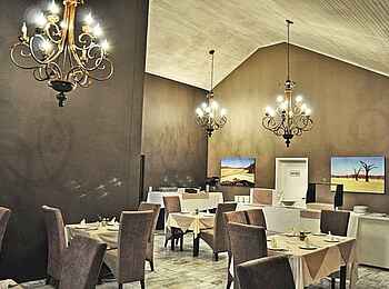 Swakopmund Sands Hotel: Im Restaurant Swakopmund Sands Hotel: Im Restaurant