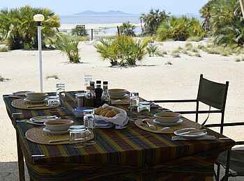 Lobolo Camp: Speisezelt