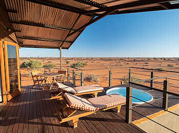 Bagatelle Kalahari Game Ranch: Exclusive Dune Chalet Pool