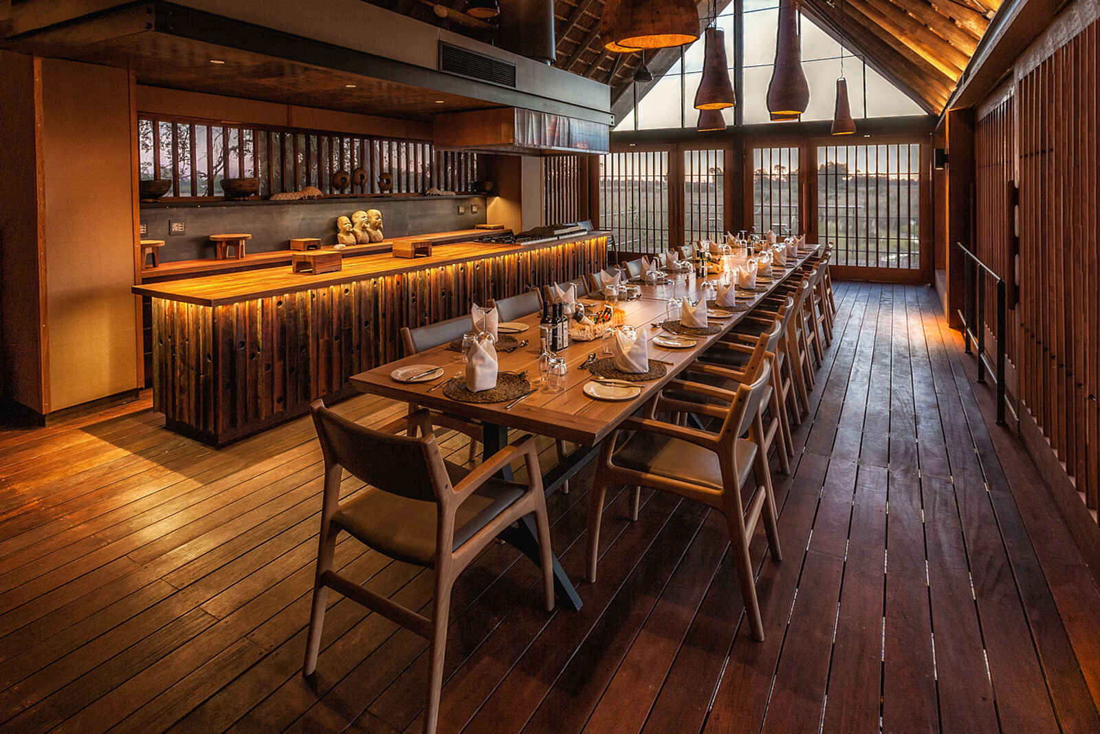 Chitabe Camp: Das Restaurant Chitabe Camp: Das Restaurant