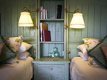 Gibbs Farm: Schlafzimmer mit Twinbetten