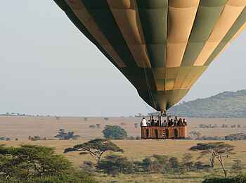 Kaskaz Mara Camp: Ballonfahrt