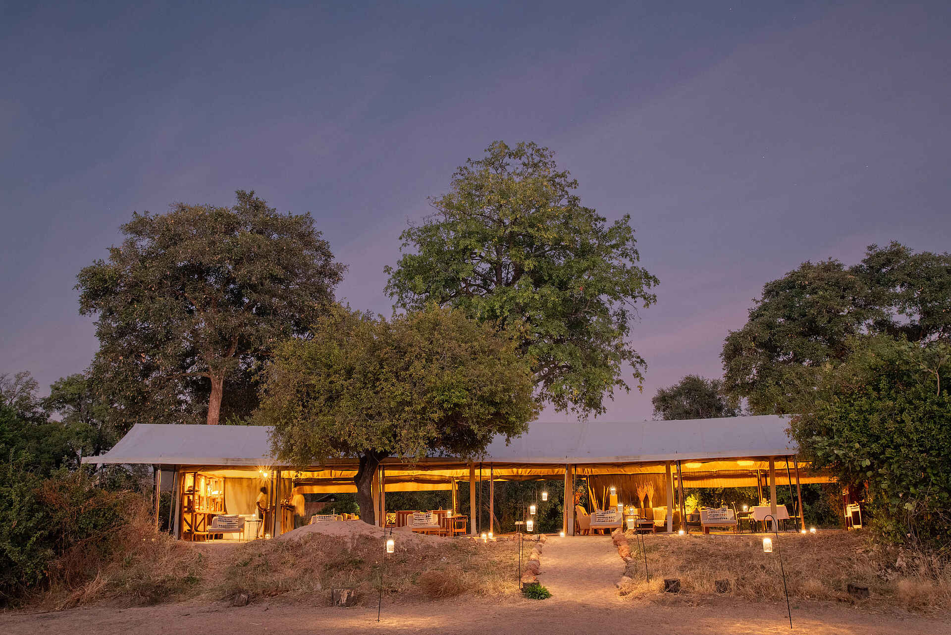 Kokoko Camp: Dämmerung