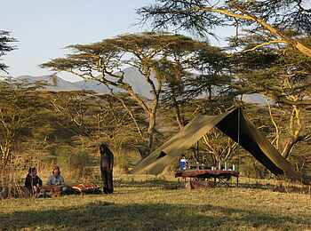 Lake Natron Camp: Pause in der Wildnis