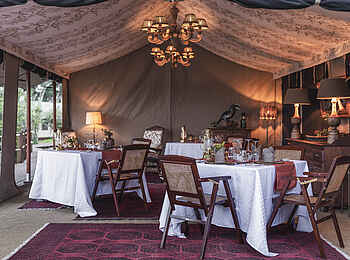 Little Elephant Pepper Camp: Speisebereich