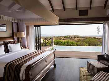 Ngorongoro O'ldeani Mountain Lodge: Blick aus der Livingstone Suite