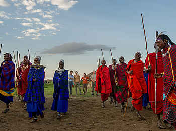 Ngorongoro Serena Safari Lodge: Dorfbesuch Ngorongoro Serena Safari Lodge: Dorfbesuch