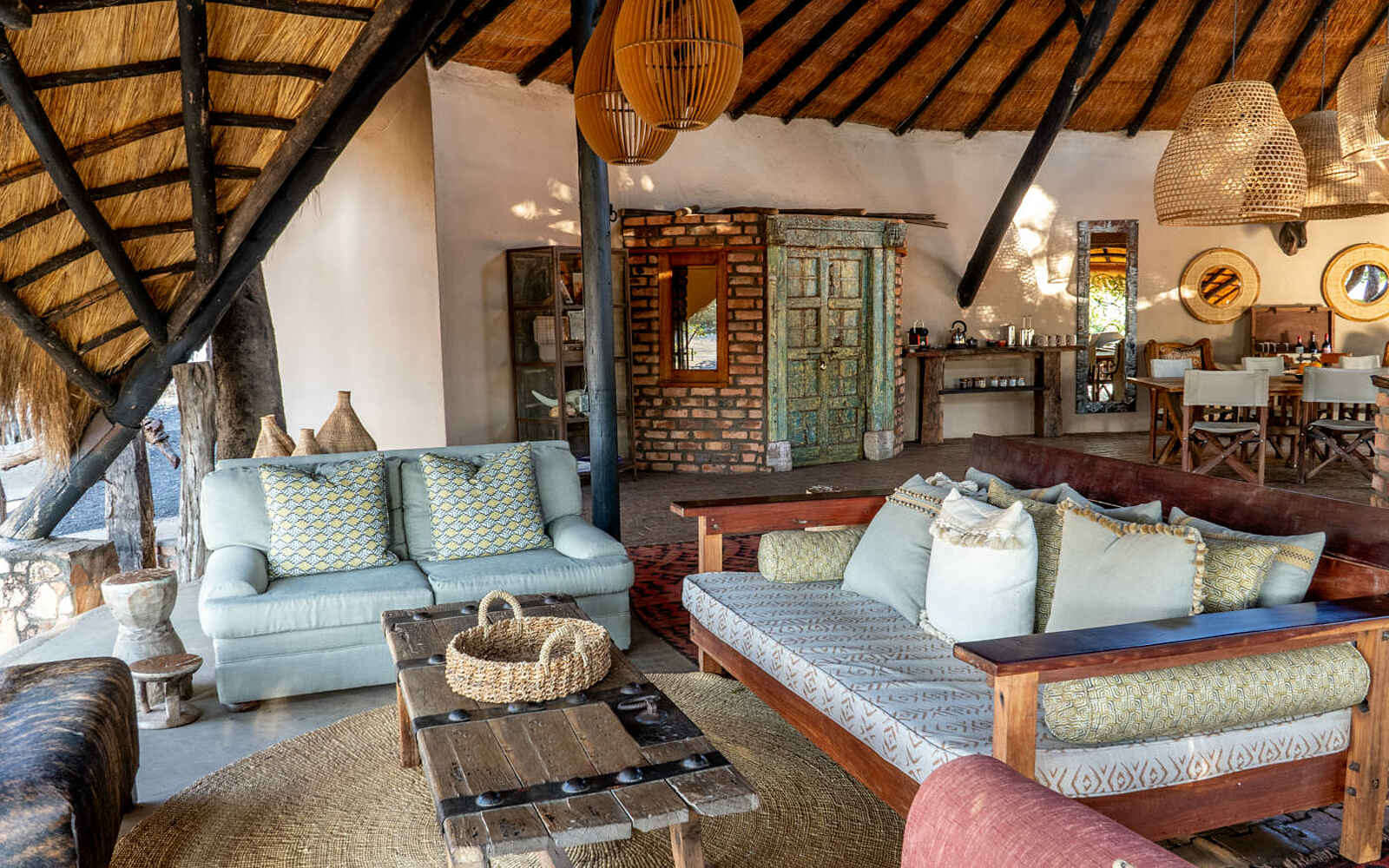 Sable Valley Lodge: In der Lounge Sable Valley Lodge: In der Lounge