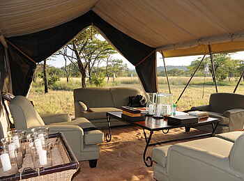 Serengeti under Canvas: Sitzgruppe Serengeti under Canvas: Sitzgruppe