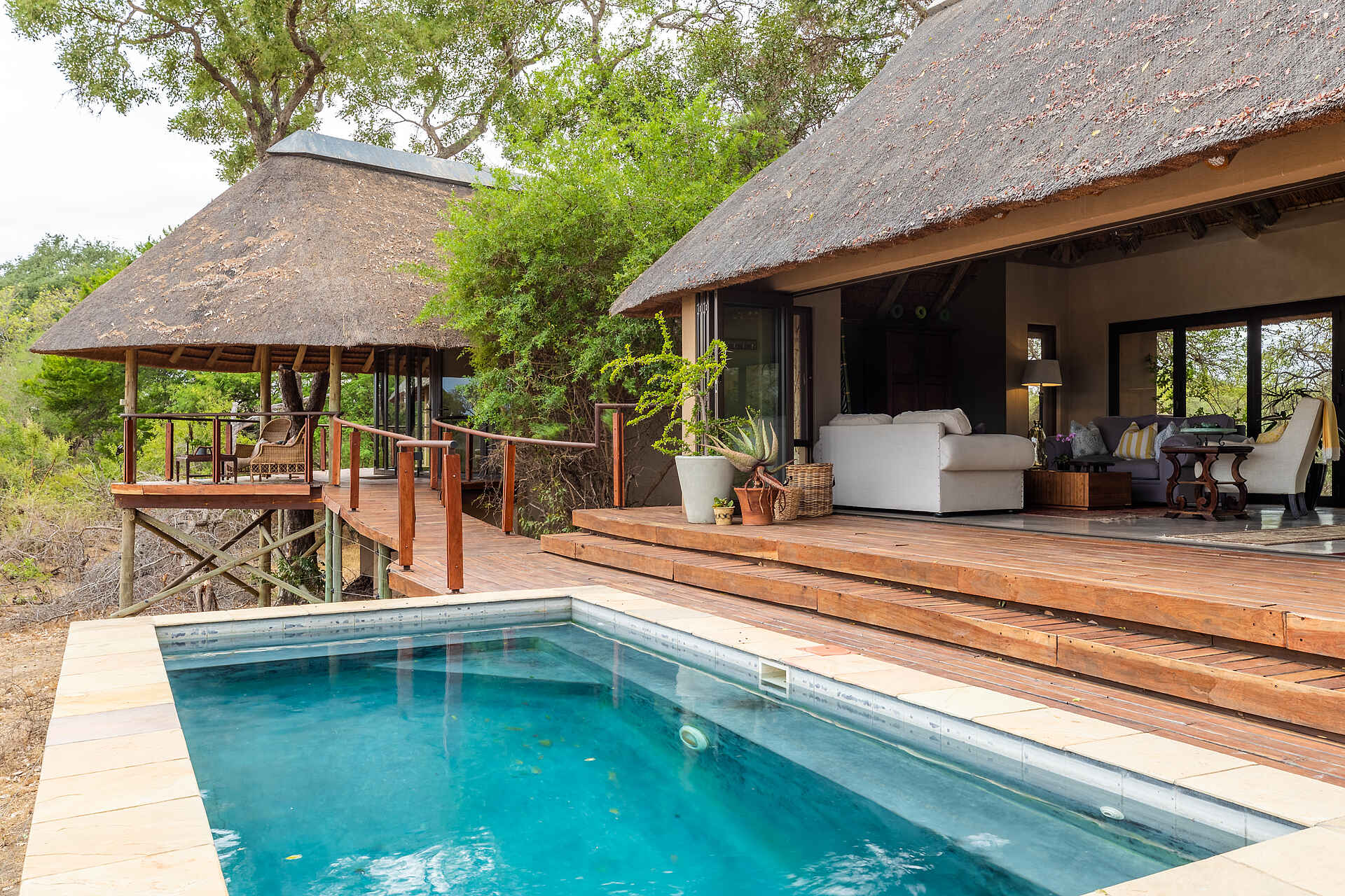 Siviti Timbavati Plains Lodge: Der Pool der Villa
