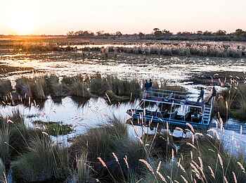 Tuludi Camp: Bootssafari Tuludi Camp: Bootssafari