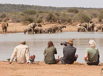 Laikipia Wilderness Palm Camp: Am Fluß Laikipia Wilderness Palm Camp: Am Fluß