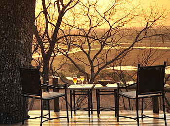 Muchenje Safari Lodge: Sundowner