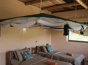 Murchison River Lodge: Gästezimmer mit Twin-Betten