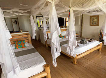 Mutanda Lake Resort: Cottage mit zusätzlichem Einzelbett Mutanda Lake Resort: Cottage mit zusätzlichem Einzelbett