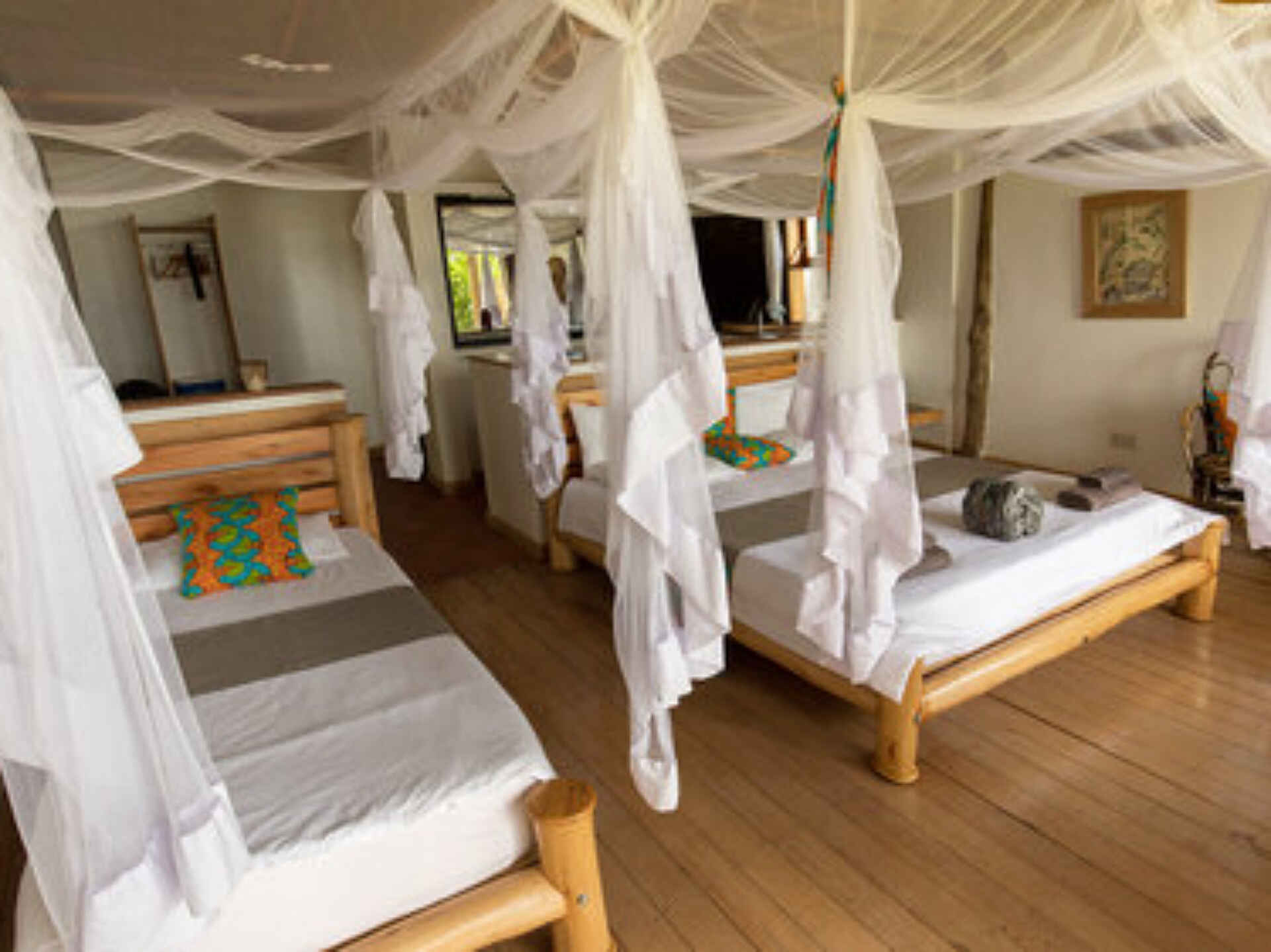 Mutanda Lake Resort: Cottage mit zusätzlichem Einzelbett