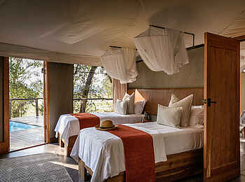 Sanguni Safari Lodge: Ein Familienzelt