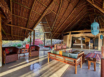 Sasaab Camp: In der Lounge Sasaab Camp: In der Lounge