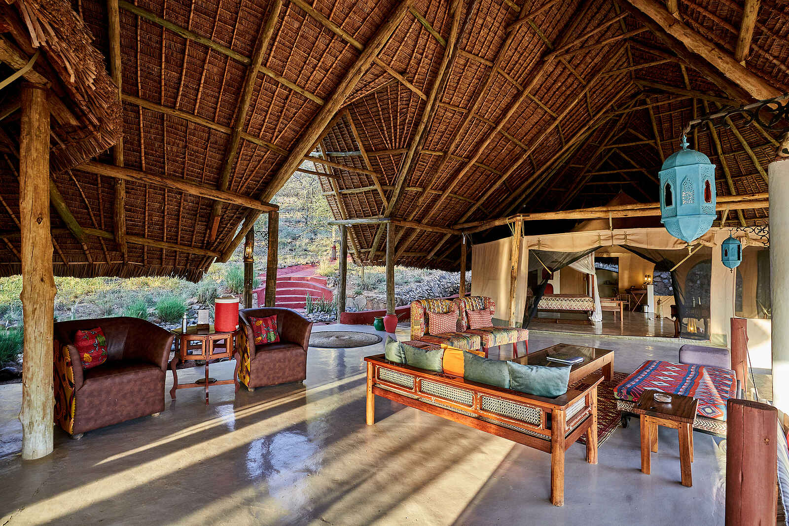 Sasaab Camp: In der Lounge Sasaab Camp: In der Lounge