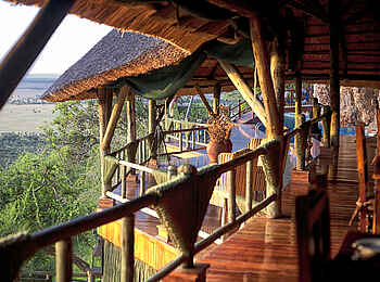 Soroi Serengeti Lodge: Aussichtsdeck Soroi Serengeti Lodge: Aussichtsdeck