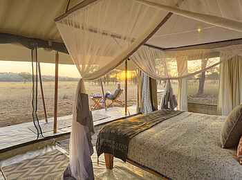 Ubuntu Migration Camp: Double Tent Doppelbett