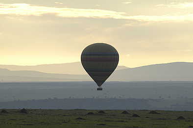 Mara Serena Safari Lodge: Ballonfahrt in der Morgendämmerung