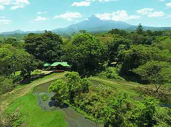 Mt. Meru Game Lodge: Luftbild