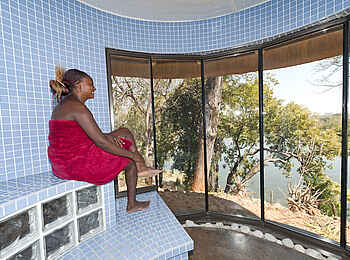 Divava Okavango Lodge and Spa: Schwitzstube Divava Okavango Lodge and Spa: Schwitzstube