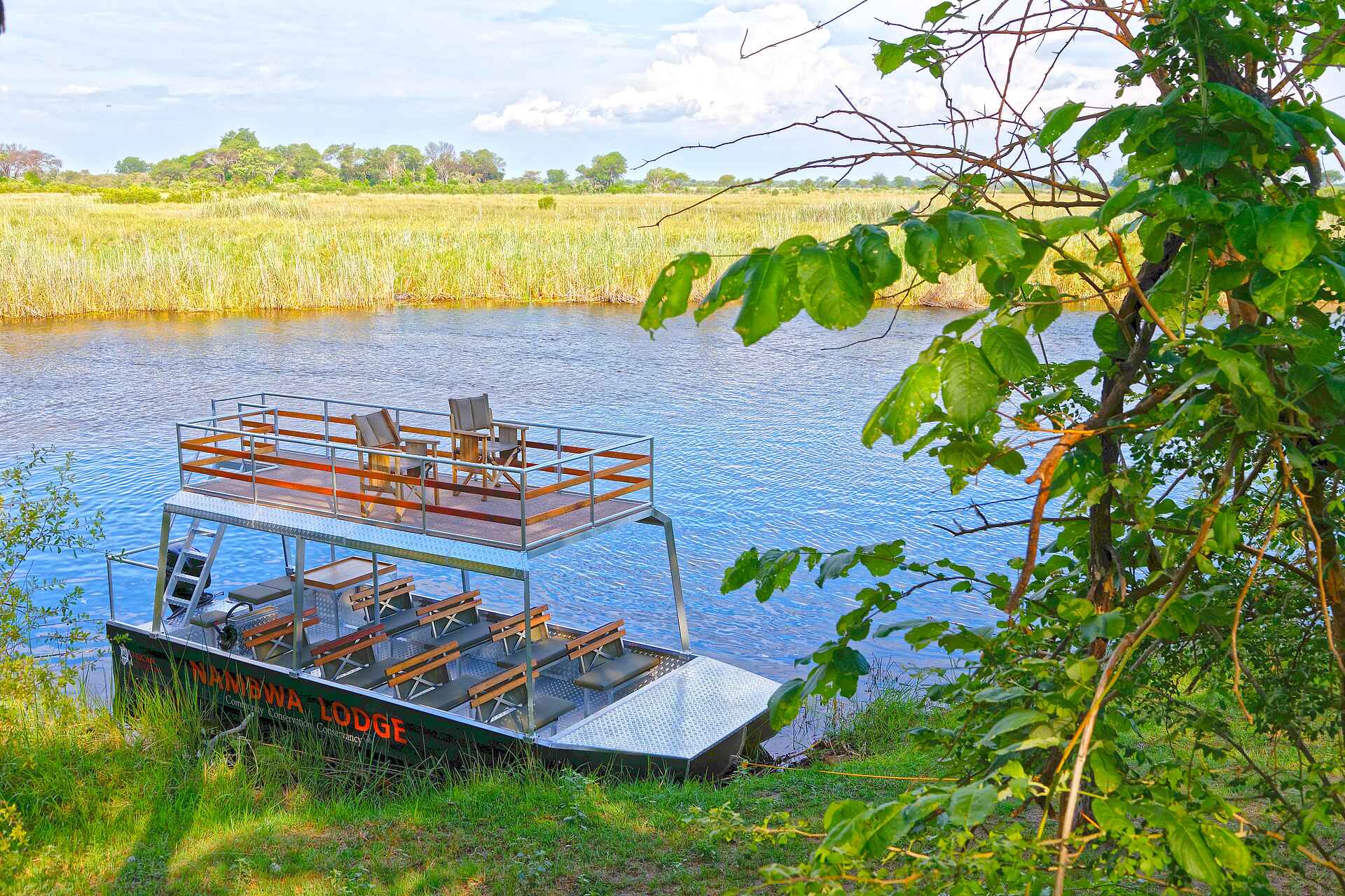 Nambwa Lodge: Boots-Safari