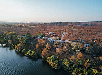 Palm River Hotel: Viktoria Wasserfälle Palm River Hotel: Viktoria Wasserfälle