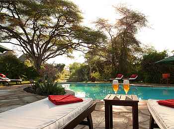 Tortilis Camp: Swimming Pool Tortilis Camp: Swimming Pool