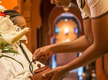 Nairobi Serena Hotel: Service im Spa