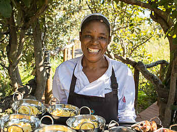 Nokanyana Camp: Lunch