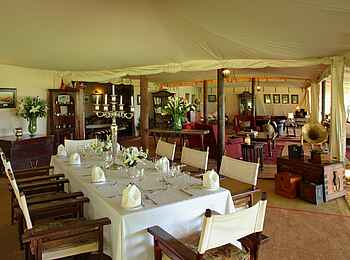 Cottar's 1920s Safari Camp: Main Tent