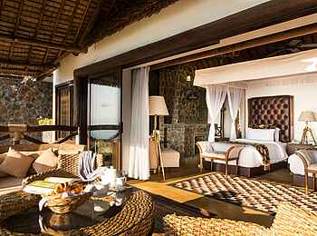 Lake Manyara Kilimamoja Lodge: Blick in die Presidential Suite