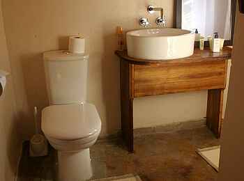 Leopard Lodge: Gästebad