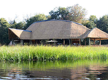 Moremi Crossing: Hauptgebäude Moremi Crossing: Hauptgebäude