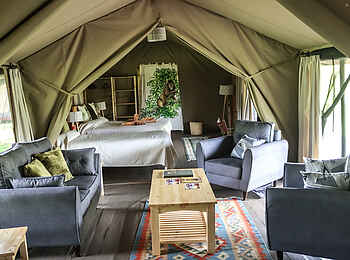 Porini Amboseli Camp: Lounge Porini Amboseli Camp: Lounge