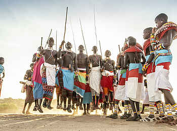 Sasaab Camp: Samburu Tanz Sasaab Camp: Samburu Tanz