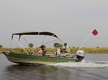 Shinde Camp: Bootsfahrt