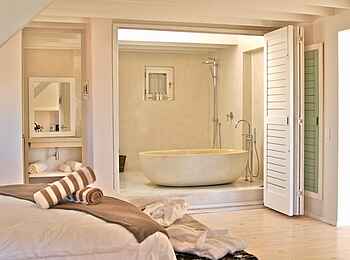 Strandloper Ocean Boutiquehotel: Nature King Suite Bad
