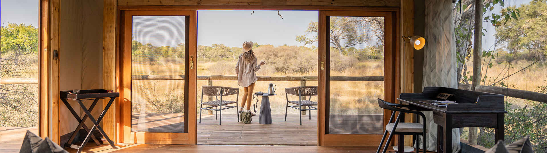 4 Rivers Camp: Doppelzimmer mit Terrasse