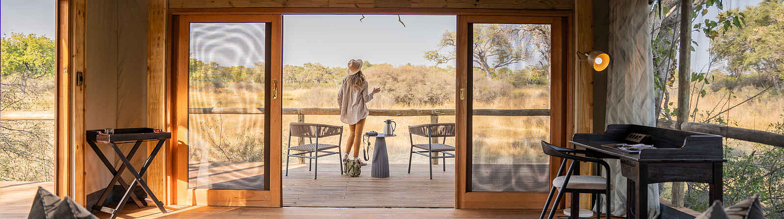 4 Rivers Camp: Doppelzimmer mit Terrasse 4 Rivers Camp: Doppelzimmer mit Terrasse