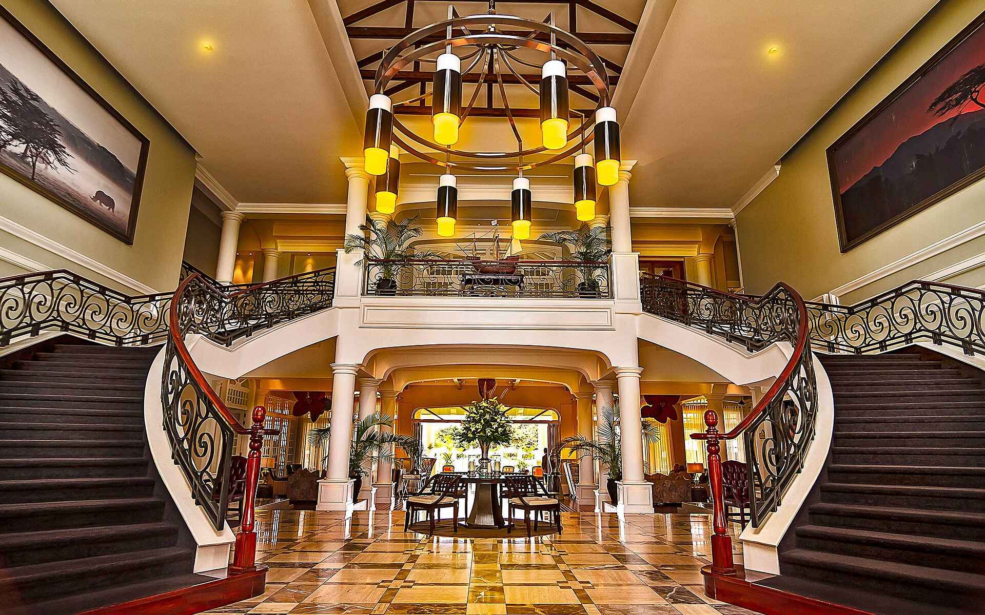 Hemingways Nairobi: Empfangshalle