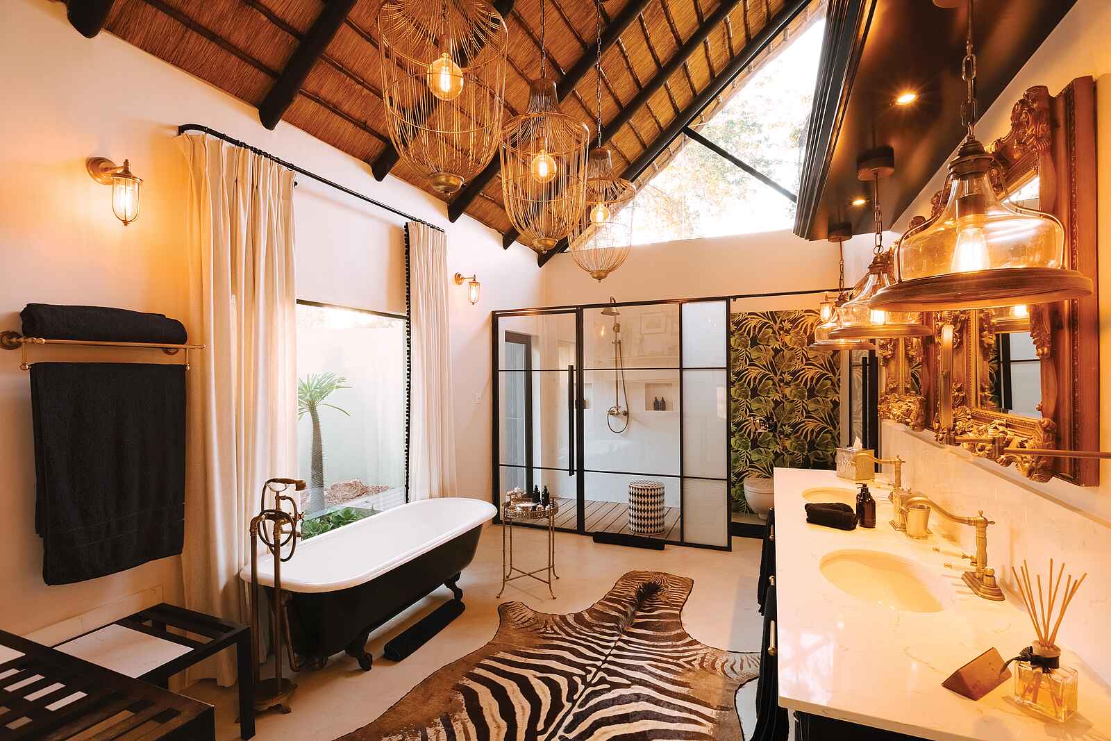 King's Camp: Badewanne der Luxury Suite King's Camp: Badewanne der Luxury Suite