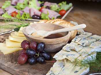 Legendary Mwiba Lodge: Käseplatte Legendary Mwiba Lodge: Käseplatte