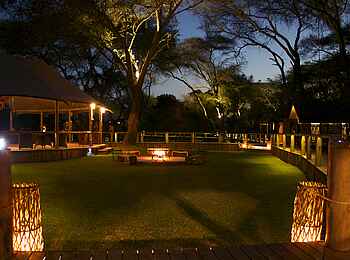 Anabezi Luxury Tented Camp: Atmosphäre am Abend